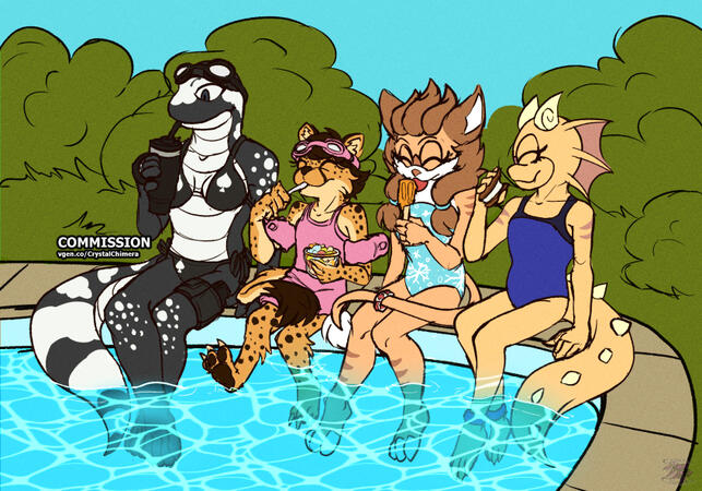 Commission for BooksKitsune. [2025]