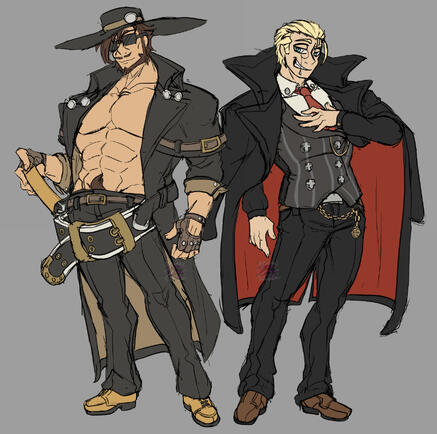 Outfit swap, part 1.
